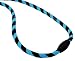 mia mai Tubular Lanyard (azul/negro, 45cm) Cordón de llaves para el cuello...