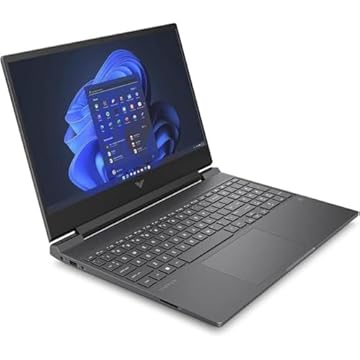 HP Laptop para jogos Victus de 15,6 polegadas 15-fa1200nr, Intel® Core™ i5-12450H de 12ª geração, SSD PCIe® Gen4 NVMe™ M.2 de 12ª geração, 8 GB DDR4-3200 MHz RAM, (15-fa1200nr, preto)