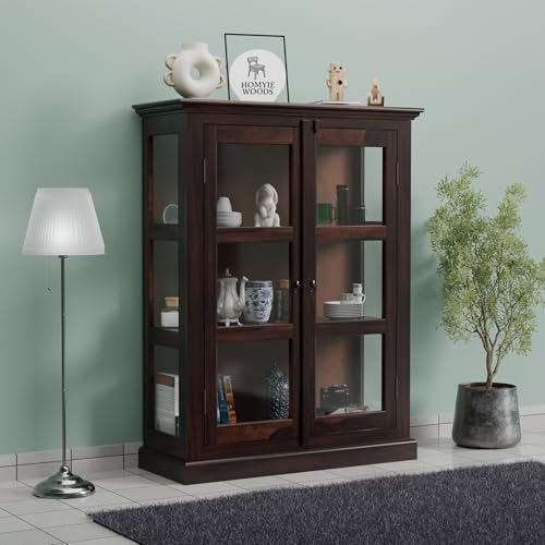 Glass Door Display Cabinet, for Crockery, Books, Display Items So...