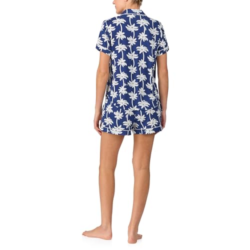 Image of kate spade new york Short Sleeve Knit Shorty Pj Set
