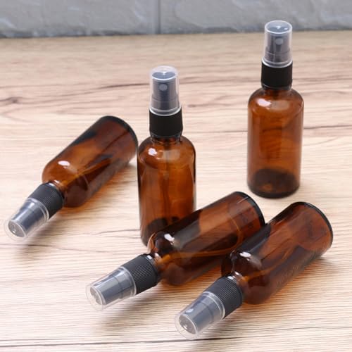 Flacons pulvérisateurs solides en verre ambré pour protéger vos lotions fines - 6