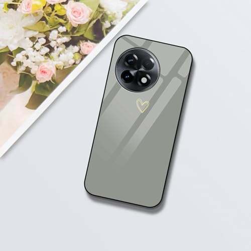 Image of COLORflow Back Cover Compatible with OnePlus 11R 5G | Heart Notes Color Customized | Shockproof TPU Bumper with Camera Protection Back Cover Compatible with OnePlus 11R 5G