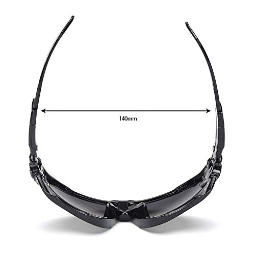 Óculos Bike Ciclismo Espelhado + Transparente Kit 2 Unidades