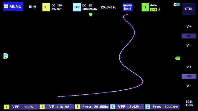 Image of FNIRSI 1013D Oscilloscope - Handheld Tablet Oscilloscope, Portable Digital Storage Oscilloscope Kit 2 Channels 100Mhz Bandwidth 1GSa /s Sampling Rate 7 inch TFT LCD Touch Screen