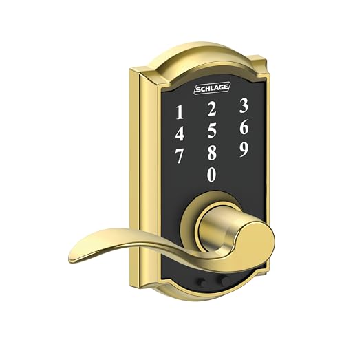 Serrure Schlage Camelot Touch levier Flair FE695 contre oubli de clés - 3