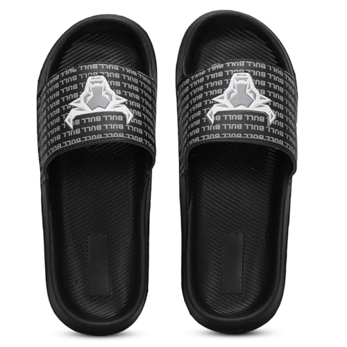 Image of PERY-PAO Sliders for Men | Lightweight Comfortable Boys Slippers | Flip-Flops White | Black | Sea Green | Red