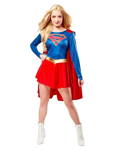 Rubie's Offizielles Supergirl (TV-Serie) Kostüm für Erwachsene, Blau / Rot, L Halloween