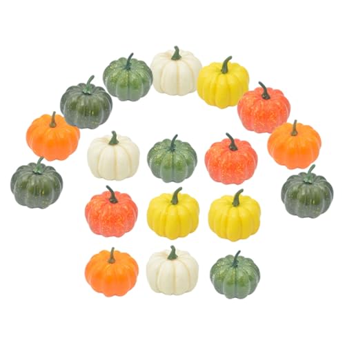 Pumpkins artificiels de 18pc RLKHXBS pour décoration d'automne