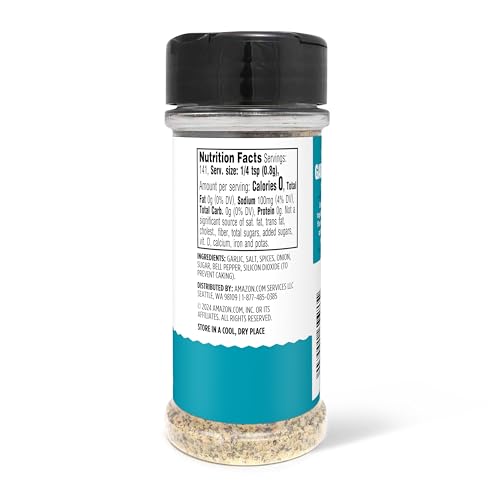 Amazon Grocery, Garlic & Pepper Seasoning, 4 Oz (Previously Happy Belly, Packaging May Vary) - image 3