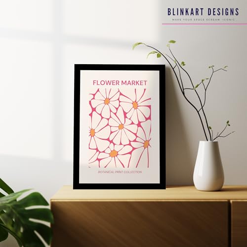 Image of BLINKART Trendy Abstract Wall Art Painting Print Design | Aesthetic Wall Decor Photo Artwork Frame Decoration Hanging For Home Bedroom Living Room Office Wall Decor | T082 | 13x10 Inches