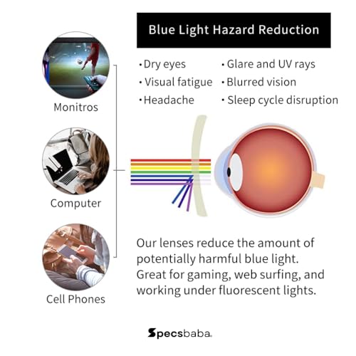 Image of myreen Rimless Reading Glasses for Men Women +1 +1.5 +2.0 +2.5 +3.0 Power with Blue Light Blocking Lenses, Lightweight Frame,