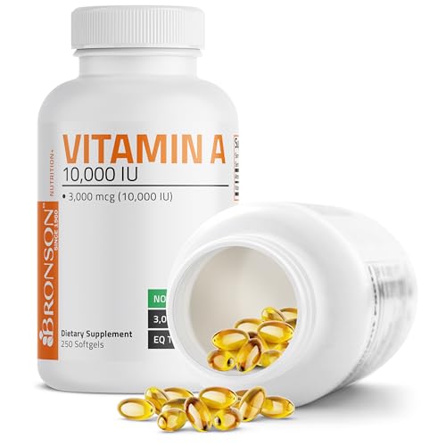 Bronson 24B Vitamin A 10,000 Iu Premium Non-Gmo Formula Supports Healthy Vision & Immune System And Healthy Growth & Reproduction thumb #4