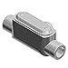 Thomas & Betts T67-G Gray Iron Type T Conduit Body with Cover 2 Inch Ocal