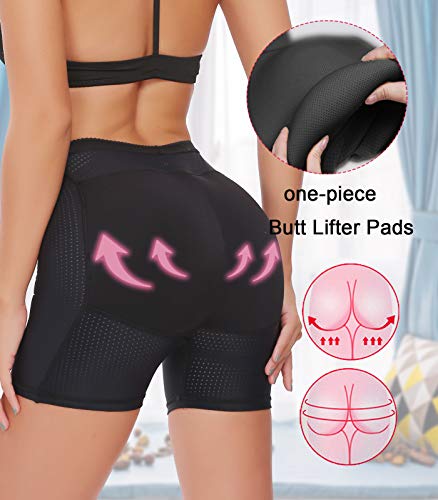 SEXYWG Womens Butt Lifter Padded Panty Shapewear Hip Enhancer Underwear Body Shaper Boyshorts2