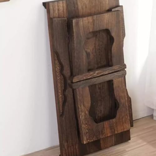 Mesa rectangular de madera maciza baja estilo rústico para suelo y mirador interior 5