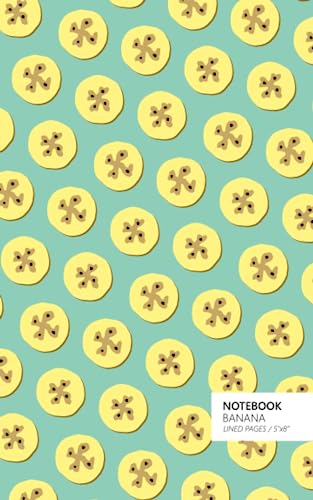 Banana Notebook: (Mint Green Edition) Fun notebook 96 ruled/lined pages