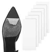 HJZHII 6 Pcs Sole Protector, Self-Adhesive High Heel Pads Sneaker Sole Protector Red Bottom Shoe Protectors Shoes Grips on Bottom Clear Soles Sticker for High Heels Anti-Slip Shoe Grip Noise Reduction
