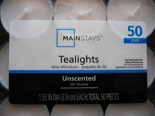 Mainstays Tealights Unsented