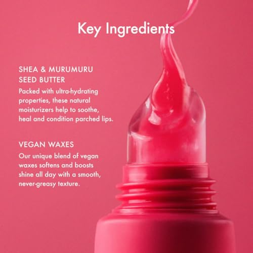 Image of Summer Fridays Lip Butter Balm Summer Fruit Trio - Tinted Hydrating Lip Balm for Instant Moisture + Glassy Shine - Vegan Skincare Makeup with Shea Butter - Set Includes Pink Guava, Poppy, + Cherry