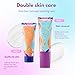 Hair Removal Cream Kit for Women with Built-in Silicone Brush – Depilatory Cream & Skin Soothing Gel, Gentle Formula for Sensitive Skin, Smooth Results, Fast-Acting for Legs, Arms & Body