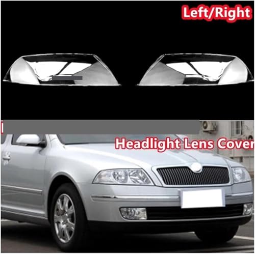 Cache phare Skoda Octavia 2007-2009 couvercle transparent de protection - 5