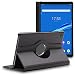 Produktbild ebestStar - Hülle für Lenovo Tab M10 HD 10.1 (Gen 2, TB-X306F), Drehbar Schutzhülle, PU-Lederhülle, Rotierende Ständer Etui, Rotating Case Cover, Schwarz