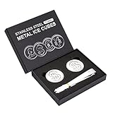 Whiskey Stones Gift Set ,Whiskey Stones Set,Whiskey Chilling Stones,Stainless-Steel Whiskey Ice...