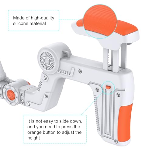 Image of VR Gunstock Compatible with Meta Quest 2 /3 /3S /Pro, Shoulder Straps Adjustable FPS Gaming Controller Accessories Quick Magnetic Attachment Cheek Pad Immersive VR Stock Rifle Gameplay