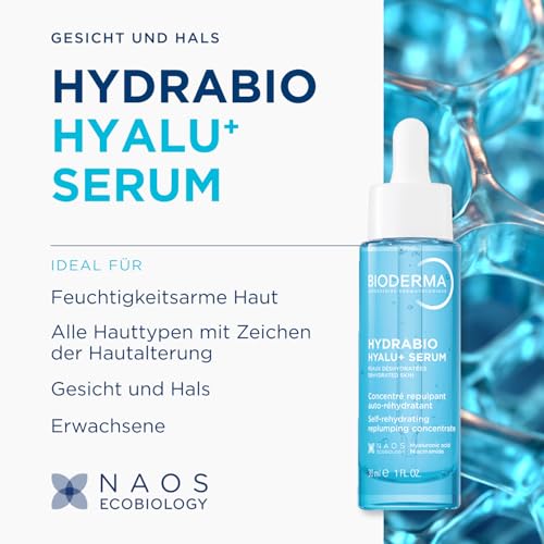 BIODERMA Hydrabio Hyalu+ selbstbefeuchtendes und aufpolsterndes Serum - reduziert die sichtbaren Zeichen der Hautalterung - alle Hauttypen… – Ansicht 2