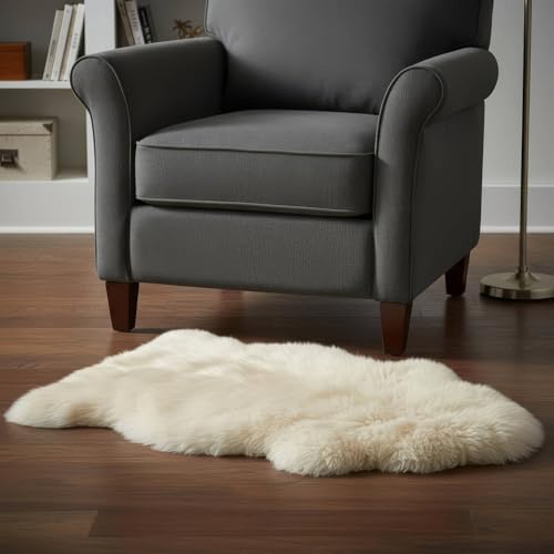 Premium Cream/Champagne Sheepskin Rug - Sheep Rugs - Soft Fluffy Real Sheepskin Fur - 2ft x 3ft Sheep Skin Chair Throw Premium Cream/Champagne Sheepskin Rug - Sheep Rugs - Soft Fluffy Real Sheepskin Fur - 2ft x 3ft Sheep Skin Chair Throw