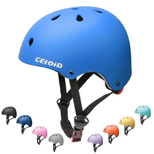 Image of Kids Bike Helmet,Toddler Skateboard Helmets for Ages 2-3-5-8-14 Years Boys Girls，Adjustable Multi-Sport Bicycle Skateboarding Football Roller Skating Scooter Rollerblade Balance Bike Helmet