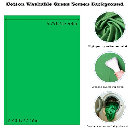 Green Screen Backdrop Kit with Stand - Save 35% Now $29.99 - Image 4