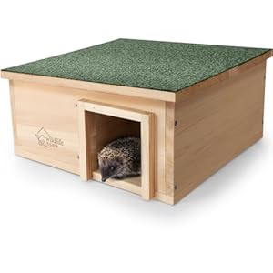 Wildlife Home Winterfestes Igelhaus XXL mit Boden