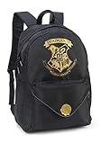 Mochila Harry Potter, Hogwarts - Preta