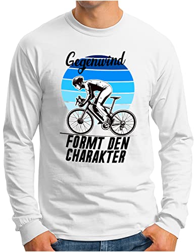 T-shirt vélo de route manches longues à inscription OM3 XL