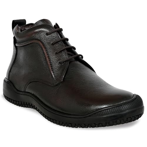 Image of Allen Cooper Shoes Genuine Original Leather Casual /Formal Lace-up Shoes (Color Options- Black /Brown, Sizes- 6,7,8,9,10)