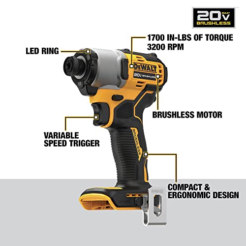 DEWALT 20V MAX Brushless Cordless Driver