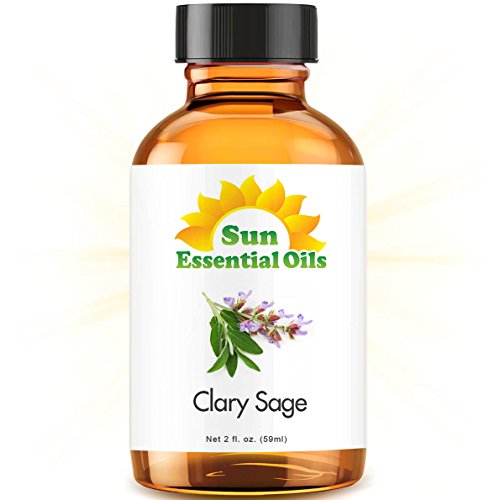 Clary Sage Essential Oil (Huge 2oz Bottle) Bulk Clary Sage Oil - 2