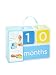 Pearhead Baby Age Photo Sharing Blocks, Blue