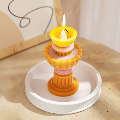 Moules silicone bougies pour décoration de fête - 4