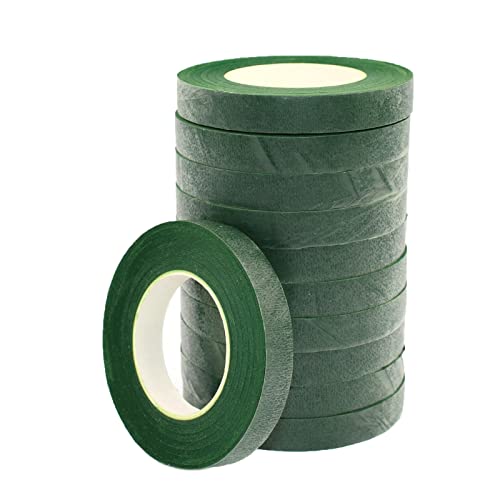 Florist Tape，2 Rolls Floral Tape Flower Tape Floral Stem Wrap Tape Bouquet Tape 90 Feet/Roll (Purple) #TOP4