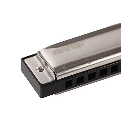 East top Lot de 7 harmonicas bleus diatoniques à 10 trous pour adultes, professionnels et étudiants - Les Beatles, Paul McCartney, John Lennon, RIngo Starr, George Harrison East top Lot de 7 harmonicas bleus diatoniques à 10 trous pour adultes, professionnels et étudiants – Image 6