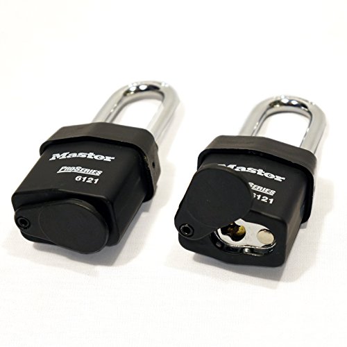 Master Lock - Four (4) High Security Pro Series Padlocks 6121NKALF-4 w/BumpStop Technology