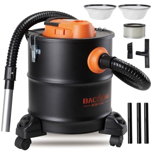 BACOENG 5.2 Gallon Ash Vacuum