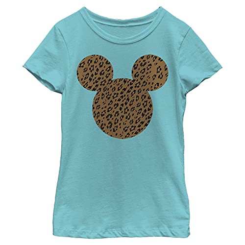 Image of Disney Girls Disney Characters Cheetah Mouse Girl's Heather Crew Tee