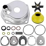 817275Q05 Upper Water Pump Repair Kit Compatible with 1991-2021 Mercury MerCruiser Alpha 1 Gen 2 Drives 200HP 225HP 250HP and Vazer Drives Water Pump Impeller Replaces 817275A4