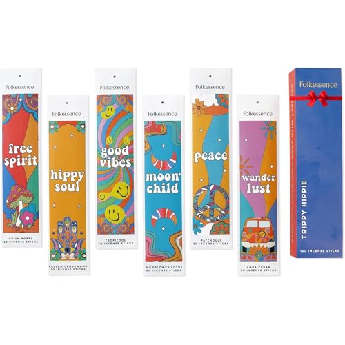 Folkulture Premium Incense Sticks Balsam Cedarwood Pack of 6-120