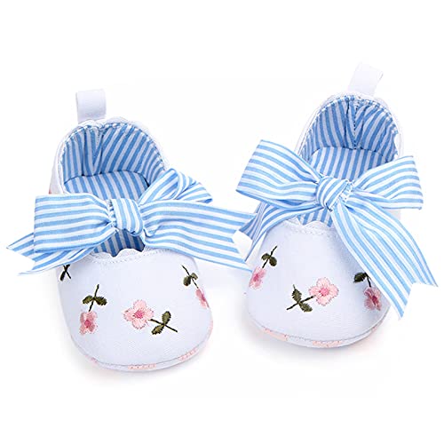 Shoe for Toddlers Bow Soft Floral Walking Girls Soft Non-Slip Shoes Shoes First Little Girl Casual Shoes2
