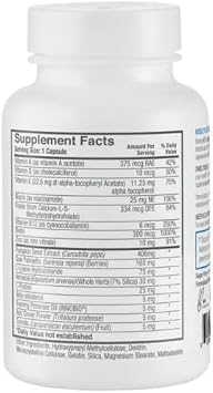 Mens Healthy Hair Growth Supplements DHT-Blocking Botanicals with Biotin, Niacin, Zinc & Pumpkin Seed - Rich in Vitamins & Minerals Supports Thicker, Fuller Hair 60 Capsules (2-Month Supply)
