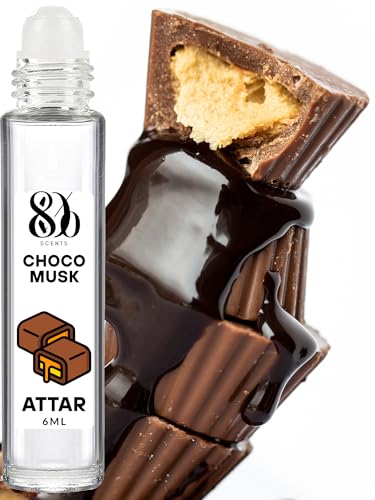 Image of 80% Scents Choco Musk Perfume Oil 6ml | Attar Perfume for Men